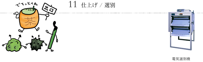 11 仕上げ / 選別